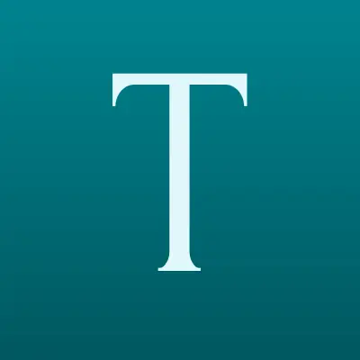 Тройка, торговый дом, лого-визитка