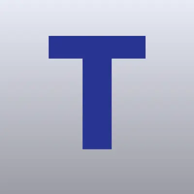 Тюльпан, продуктовый магазин, лого-визитка